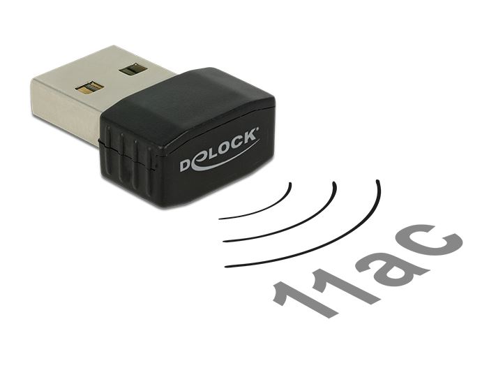 DeLOCK USB 2.0 Dual Band WLAN ac/a/b/g/n Nano Stick