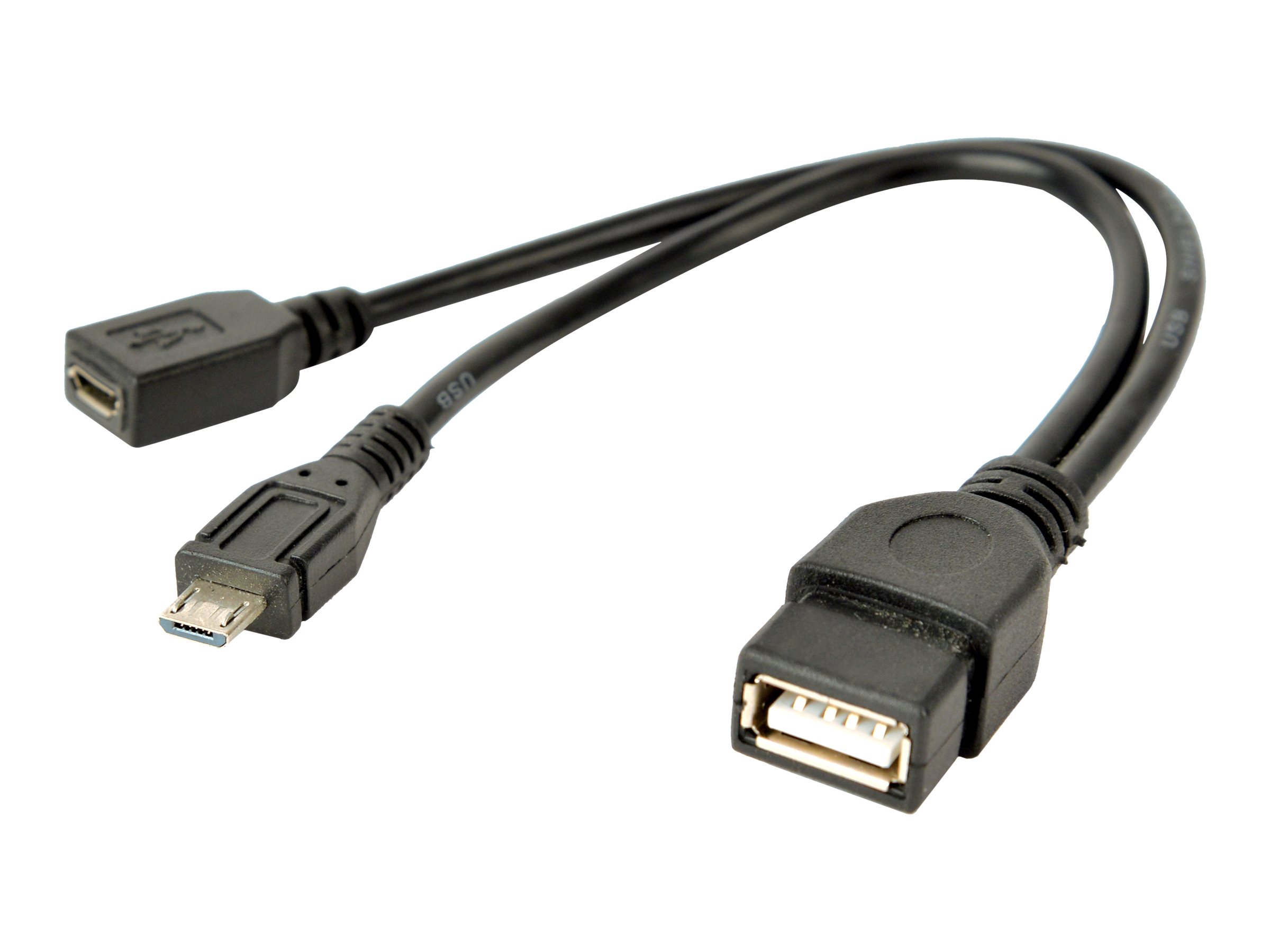 Cablexpert USB-kabel 15cm Sort