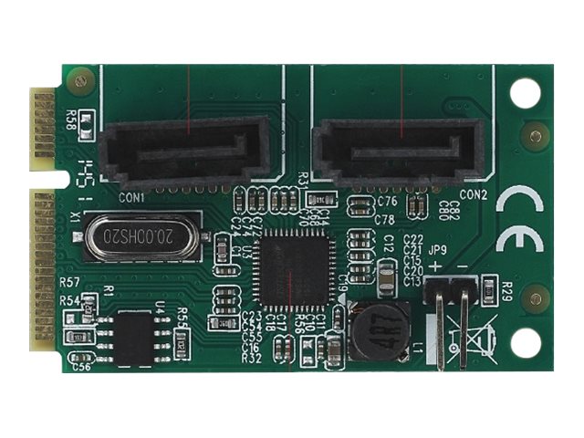 DeLOCK - Storage Controller (RAID) - SATA 6Gb/s - PCIe 2.0 Mini Card
