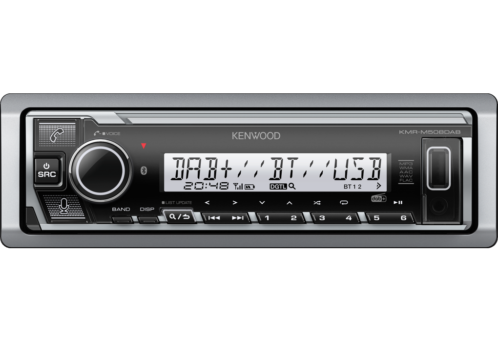 Kenwood KMR-M508DAB 88 W Bluetooth