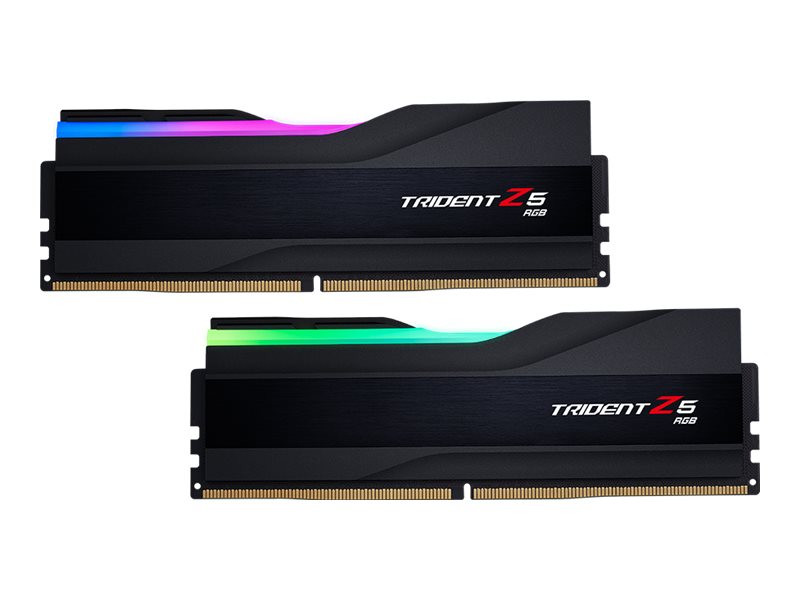 G.Skill Trident Z5 RGB DDR5-6800 - 64GB - CL34 - Dual Channel (2 pcs) - Intel XMP - Sort med RGB