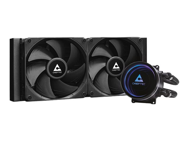 Chieftec Iceberg 240 DARK kølesystem 1-pack Sort 120 mm