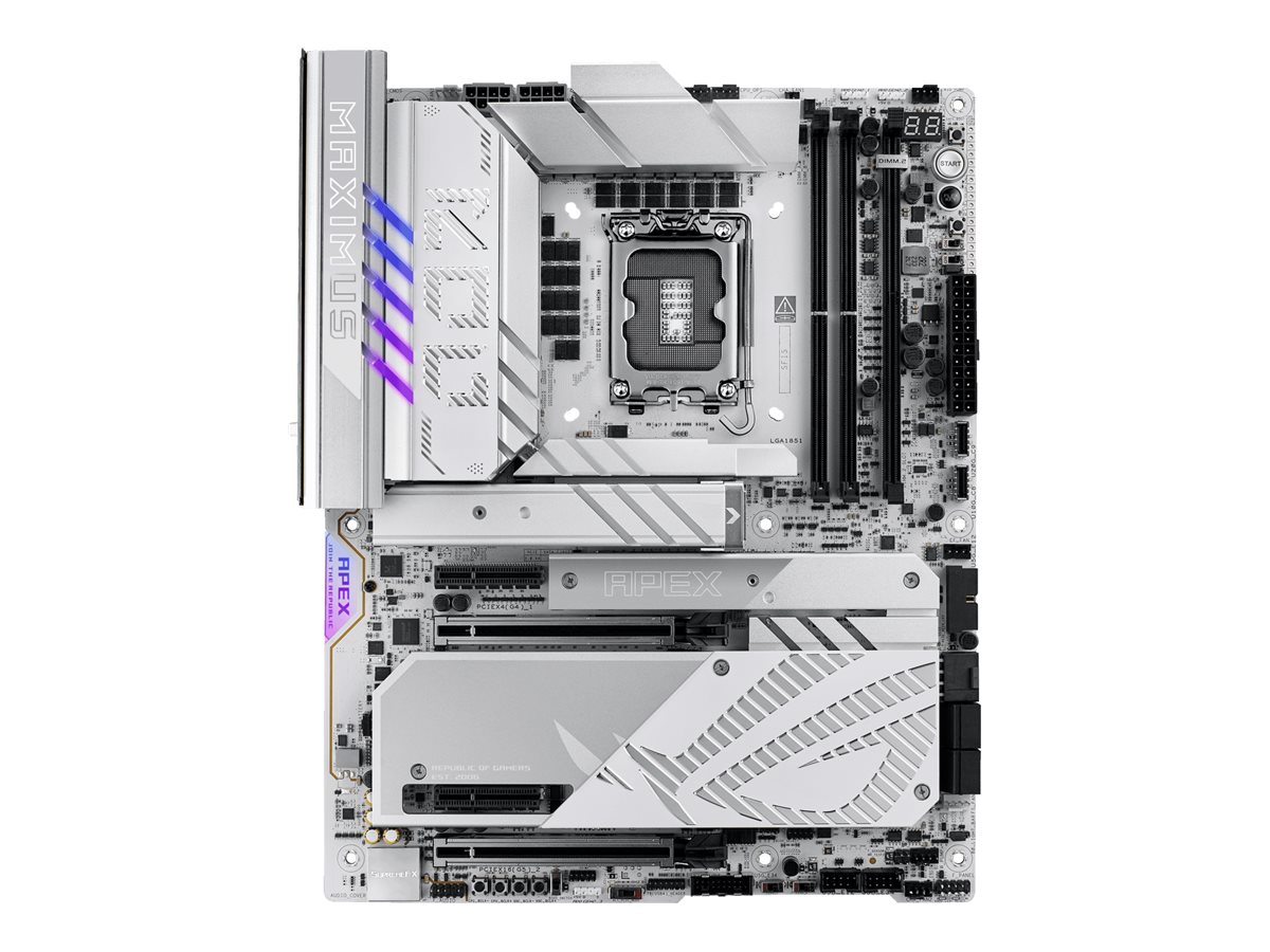 ASUS ROG MAXIMUS Z890 APEX Bundkort - Intel Z890 - Intel LGA1851 socket - DDR5 RAM - ATX