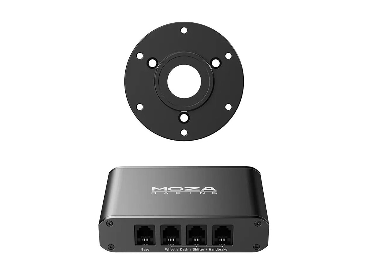 MOZA Universal HUB and Third-Party Wheel Base Mount Adapter bundle Racing Simulator Tilbehør - GEEKD.dk