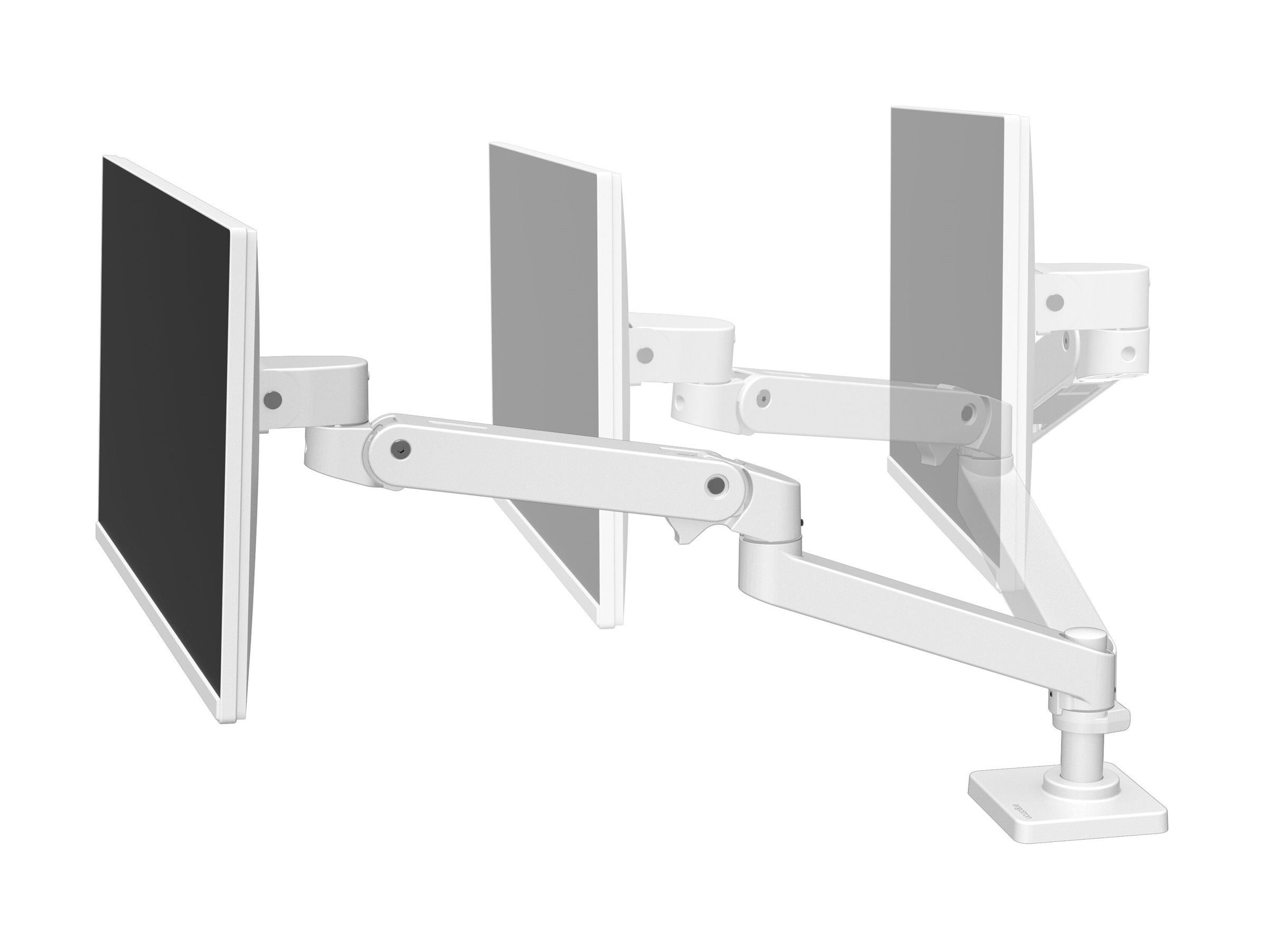 Ergotron LX Pro mounting kit - for LCD display - white