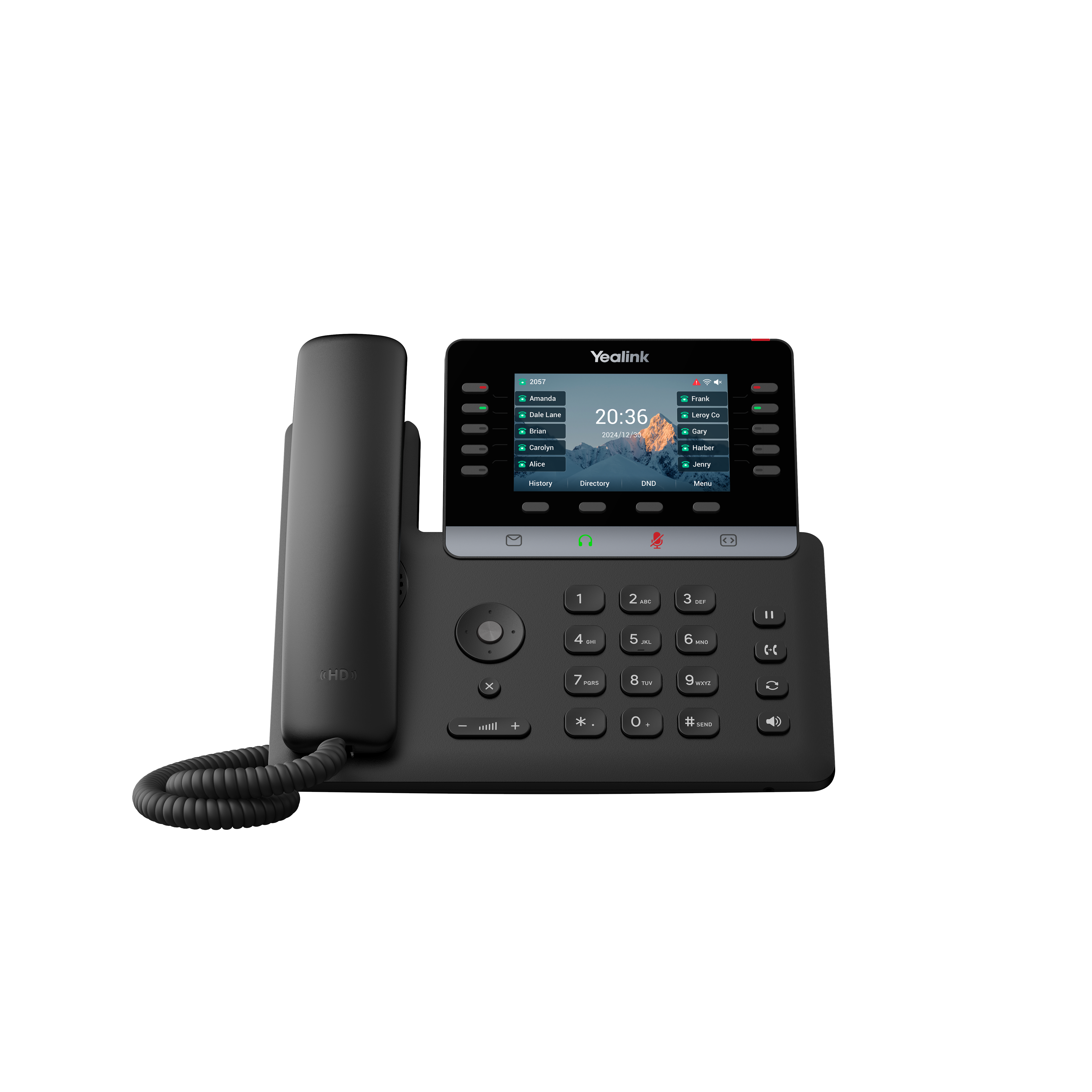 Yealink T74U Kabelforbundet og trådløst håndsæt