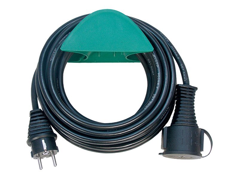 brennenstuhl H05RR-F 3G1,5 Forlængerkabel til strøm 25m Sort