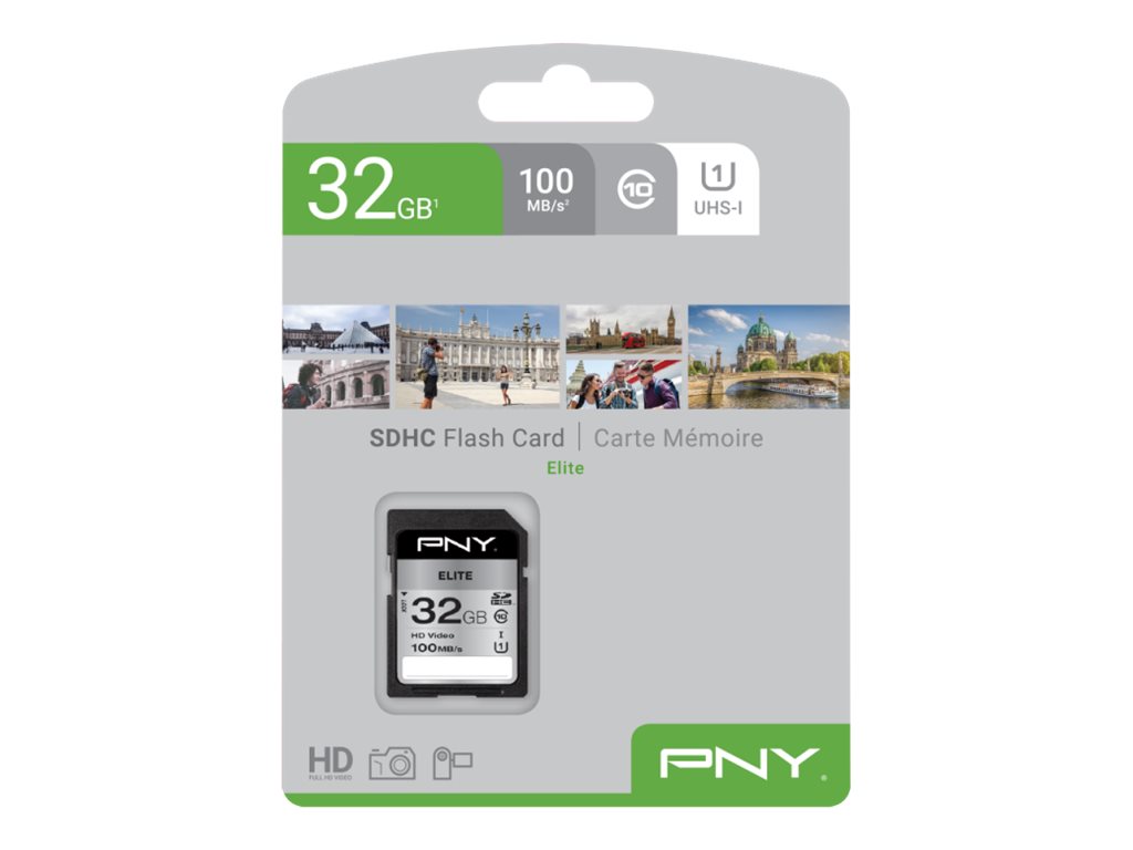 PNY Elite SDHC 32GB 100MB/s
