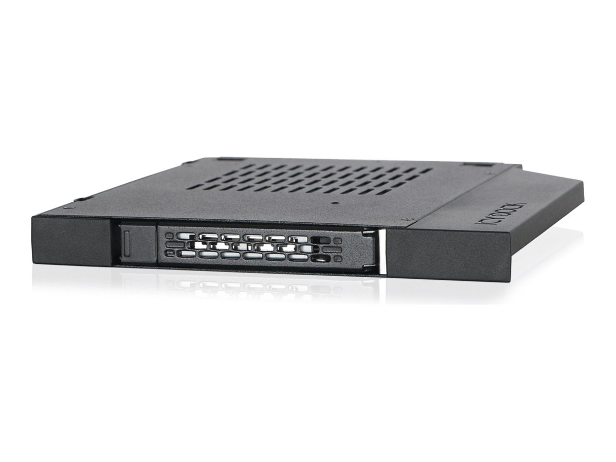 ICY Dock ToughArmor MB411SPO-1B - Ramme - 5,25 Slim Line til 2,5 - sort