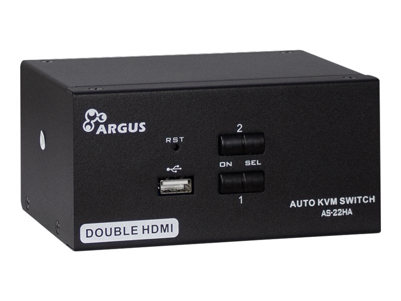 Argus KVM AS-22HA KVM / audio-switch Desktop
