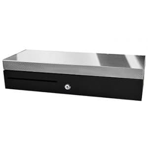 APG Cash Drawer ECD460, Manuel kasseskuffe, Rustfrit stål, Sort, Rustfrit stål, 460 mm, 170 mm, 100 mm