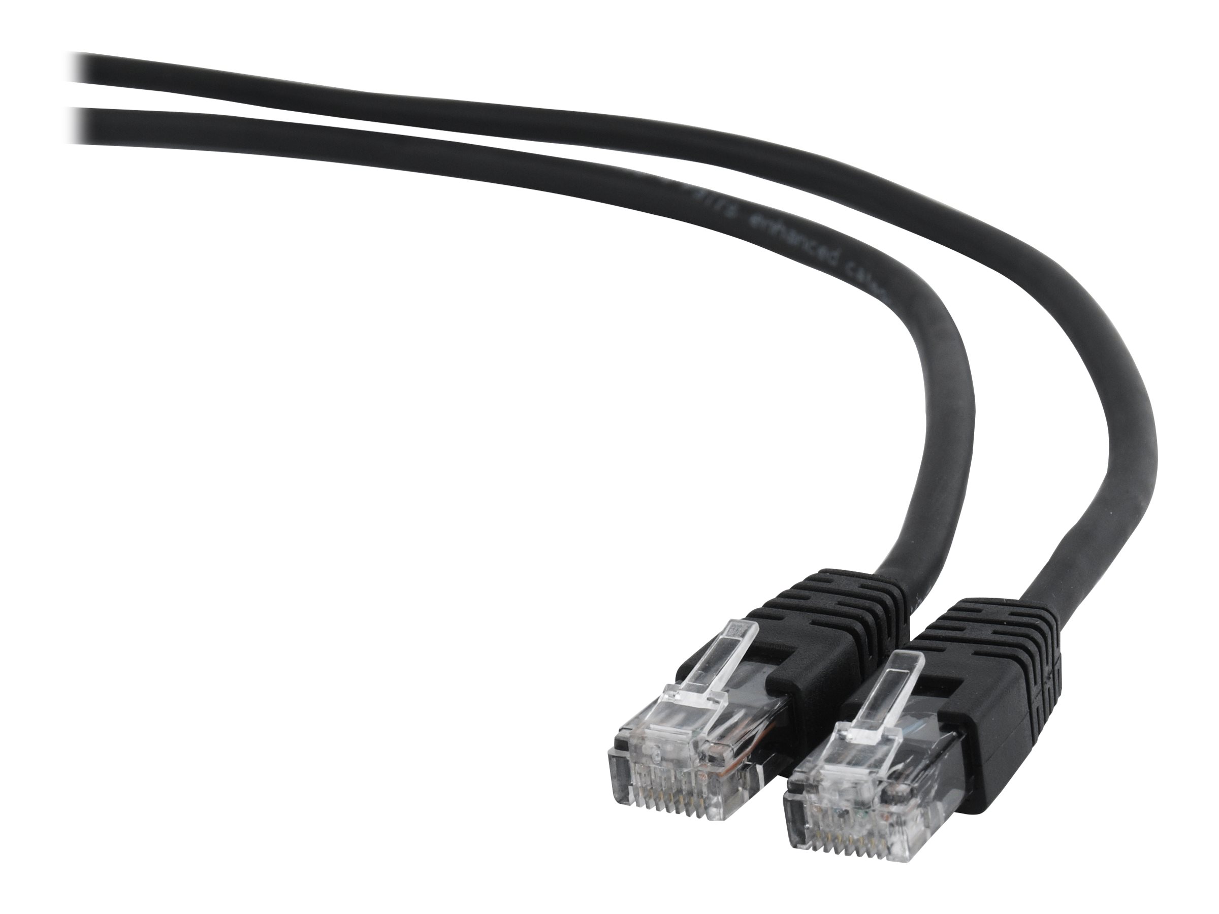 Cablexpert CAT 6 Ikke afskærmet parsnoet (UTP) 25cm Patchkabel Sort