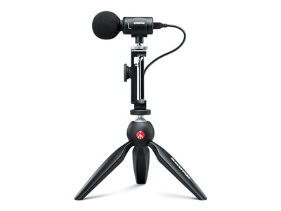 Shure Motiv MV88+ - Video Kit mikrofon - USB, Apple Lightning - sort