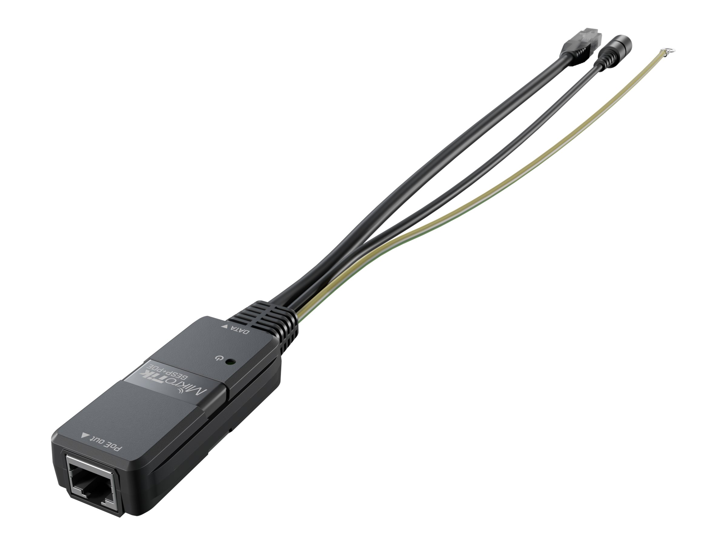 MikroTik GESP POE-IN Strømstødsbeskytter Sort