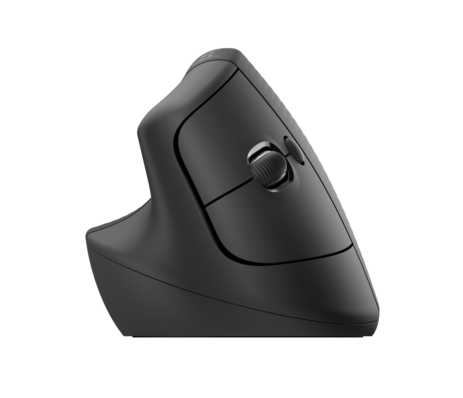 Logitech Lift for Business - Lodret mus - ergonomisk - venstrehåndet - 6 knapper - trådløs - Bluetooth, 2.4 GHz - Logitech Logi Bolt USB-modtager - grafit