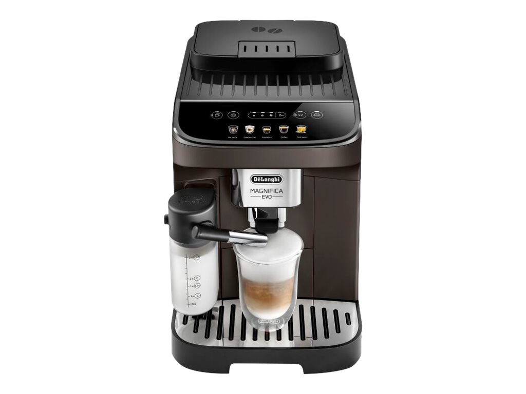 De'Longhi Magnifica Evo ECAM293.61.BW - Automatisk kaffemaskine med mælkeskummer - 15 bar - brun