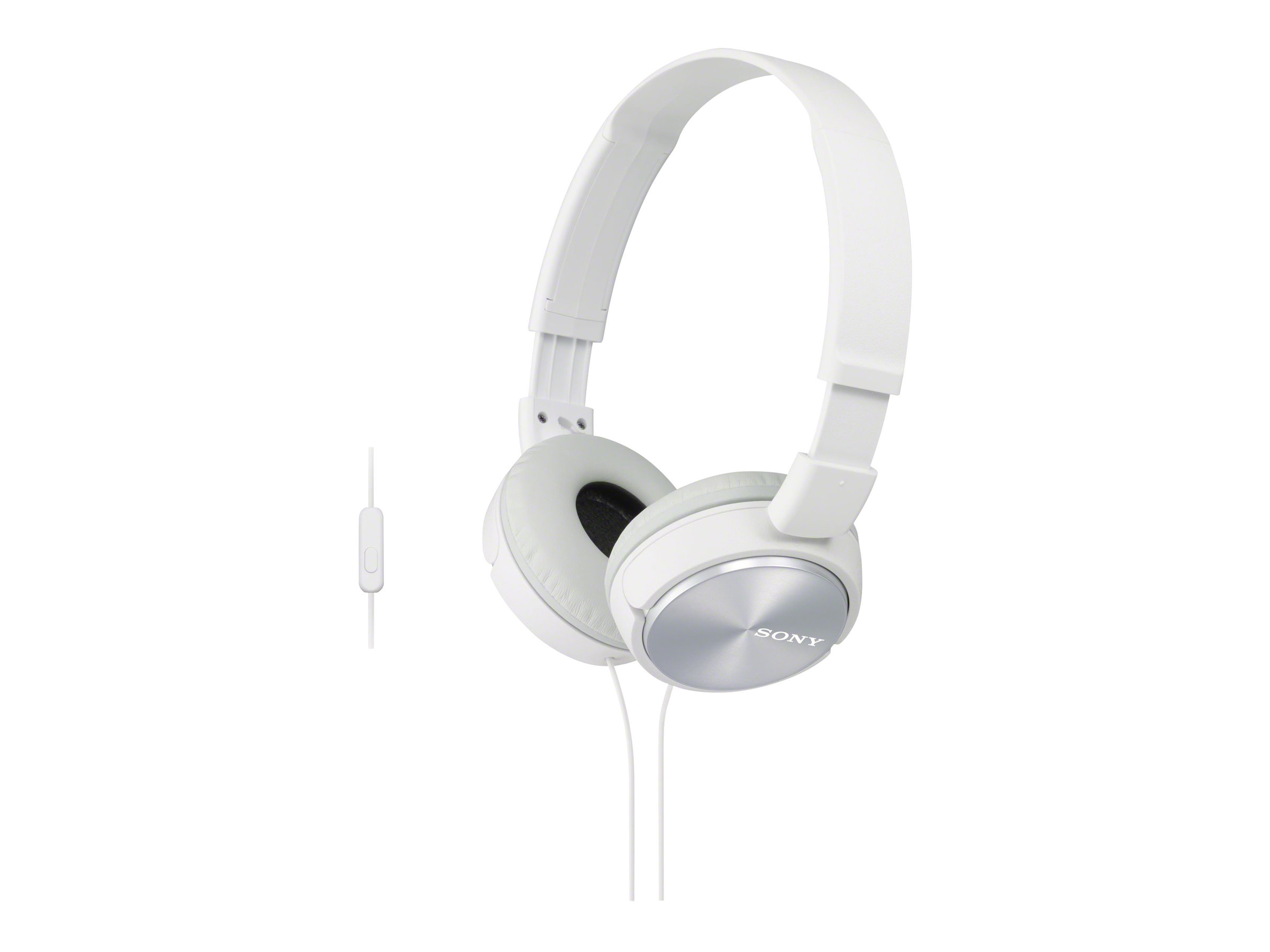 Sony MDR ZX310 Kabling Hovedtelefoner Hvid