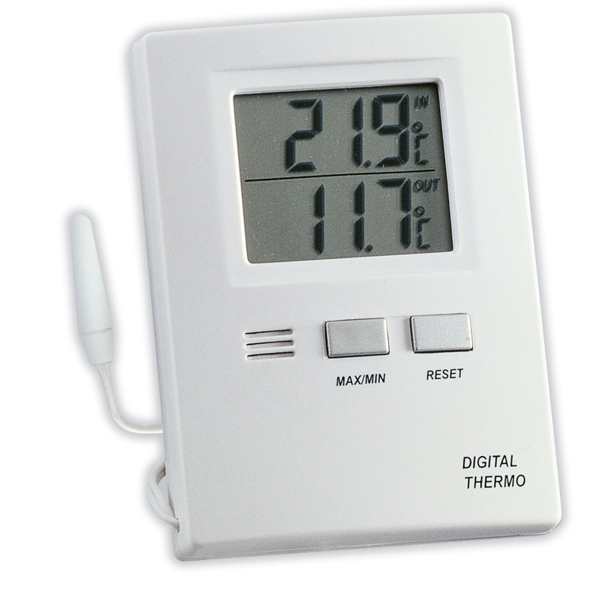 TFA-Dostmann 30.1012 Temperatur- og fugtighedssensor Hvid