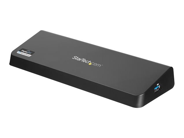 StarTech.com USB 3.0 Docking Station Dual Monitor with HDMI & 4K DisplayPort, 4x USB-A, Gigabit Ethernet, USB Type A Universal Laptop Dock with USB billede