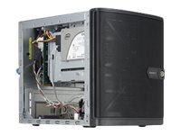 Supermicro SuperServer 5029AP-TN2 - Server - MT - 1 x Atom x5 E3940 - RAM 0 GB - SATA - hot-swap 3.5 bås(e) - ingen HDD - HD Graphics 500 - Gigabit Ethernet - skærm: ingen - sort