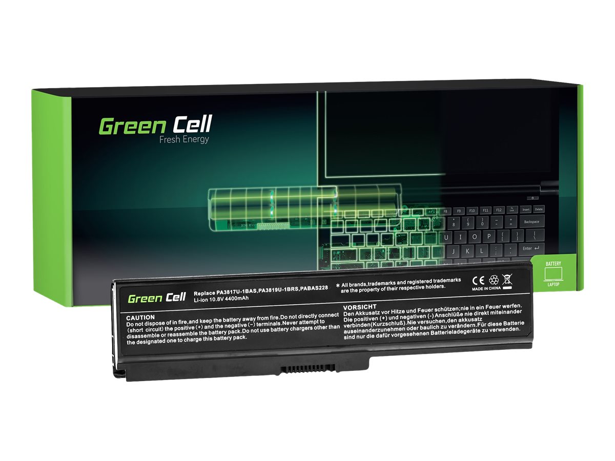 Green Cell Batteri til bærbar computer Litiumion 4400mAh