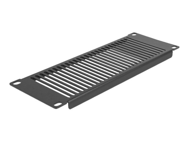Delock Rack Cover Panel 10 tommer 2u Black