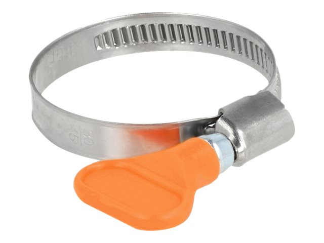 Delock - Slangeklemme - passende til 30 - 45 mm slange - orange (pakke med 5)