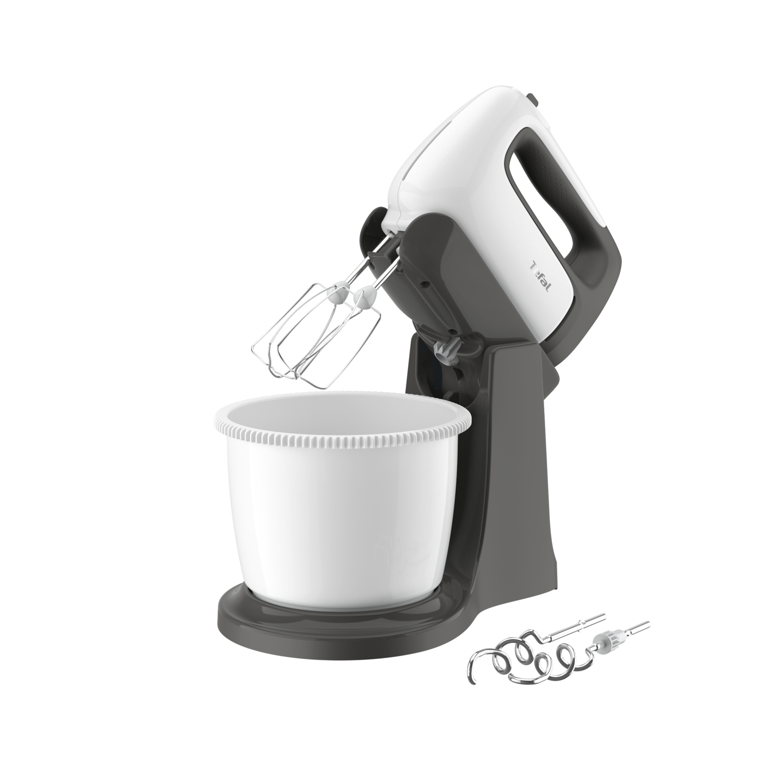 Tefal Prep'Mix+ HT4641 Køkkenmaskine 2,5l 500W Grå