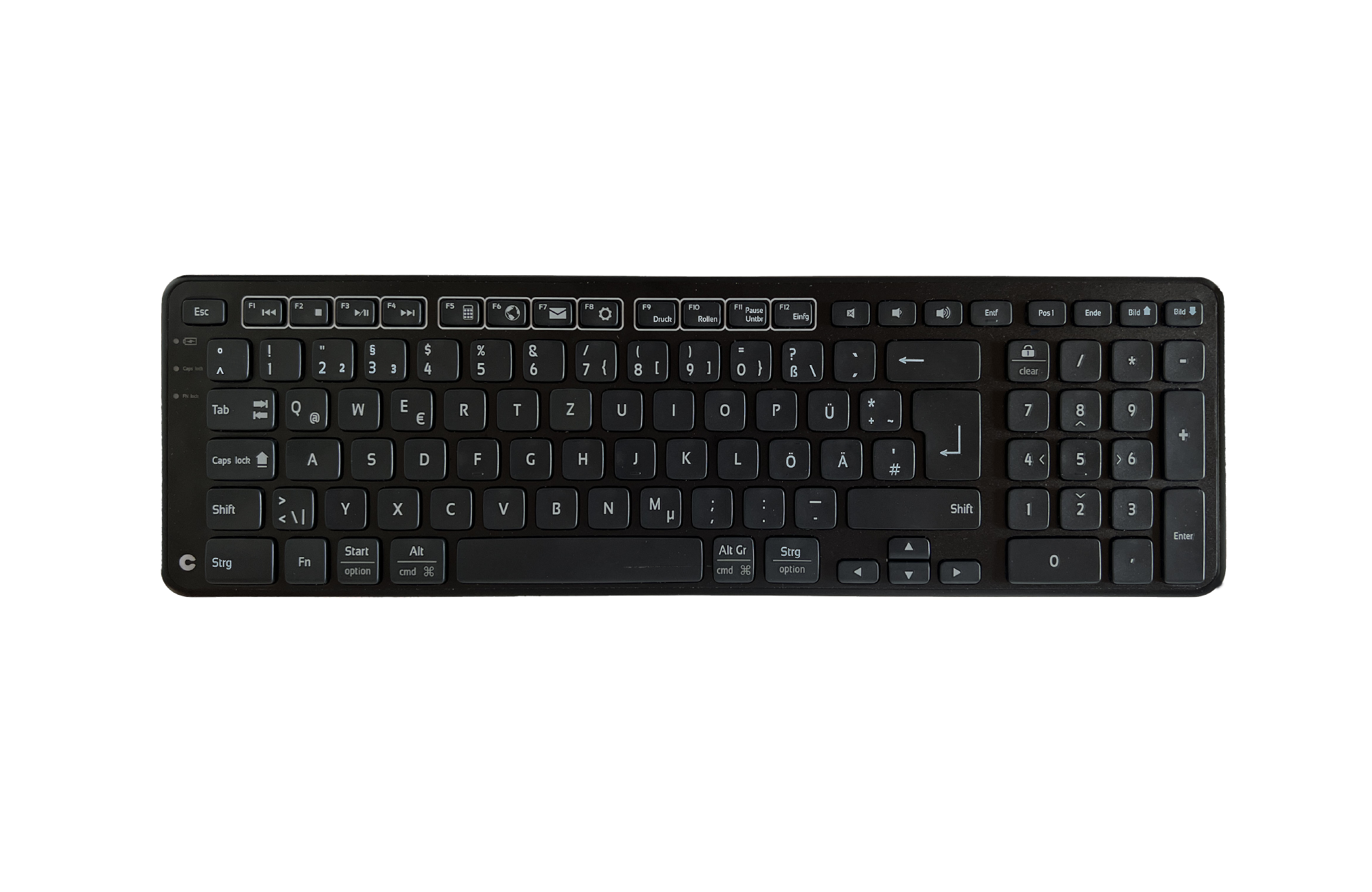 Contour Design Balance Keyboard BK trådløst tastatur - tysk (DE)
