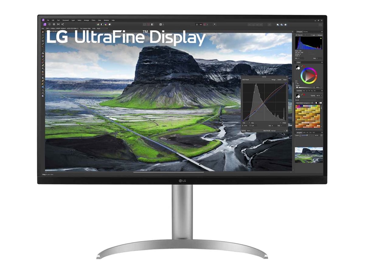 32" LG UltraFine 32UQ850V-W - 3840x2160 (4K) - 60Hz - IPS - 90W USB-C - KVM switch