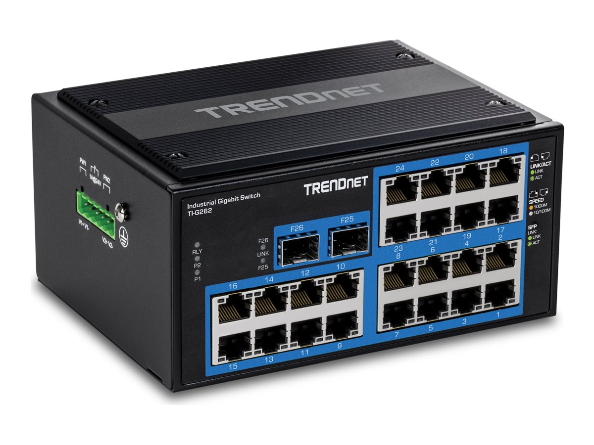 TRENDnet TI-G262 Switch 26-porte Gigabit Ethernet