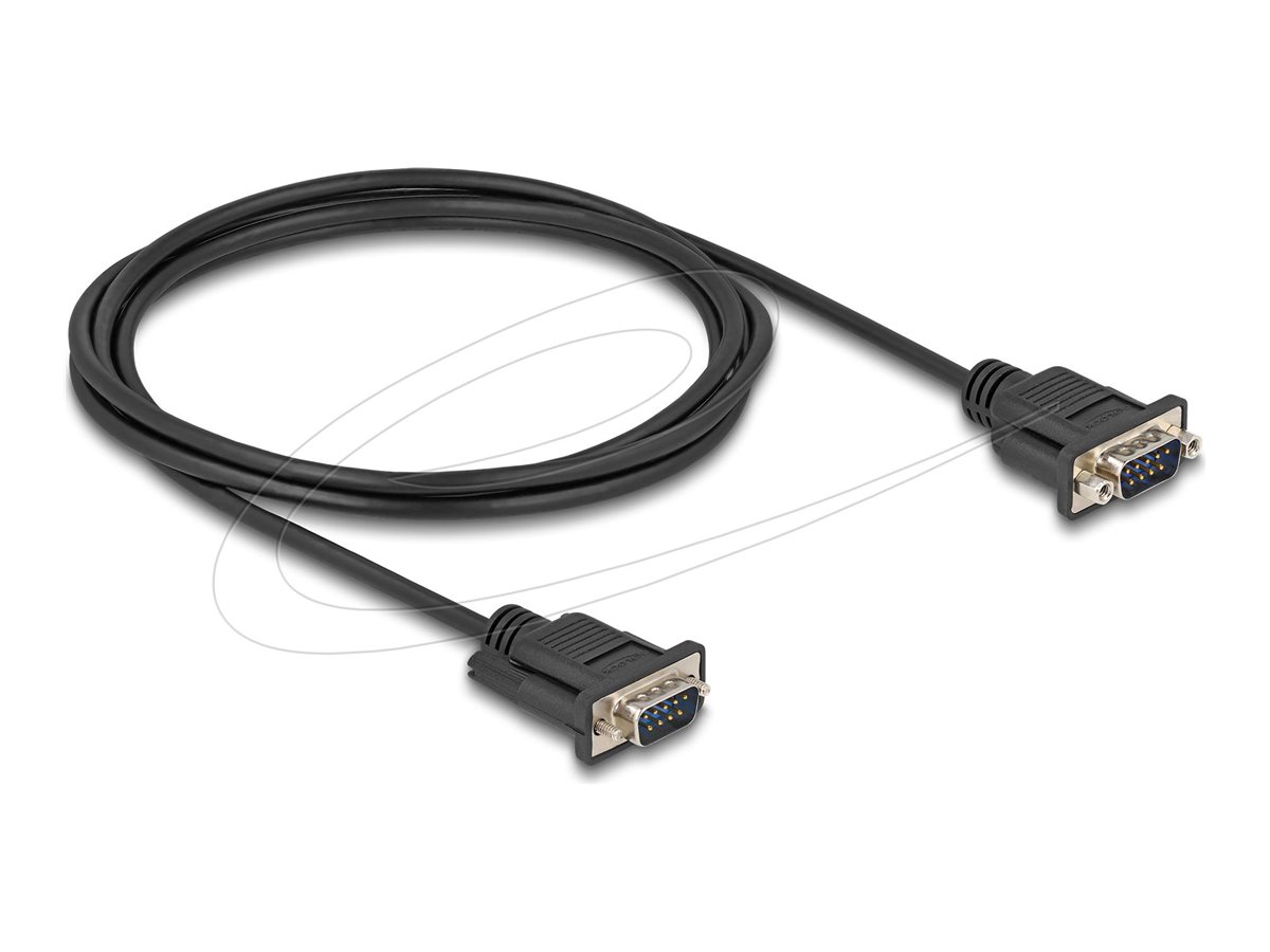 Delock - serielt kabel - DB-9 til DB-9 - 2 m