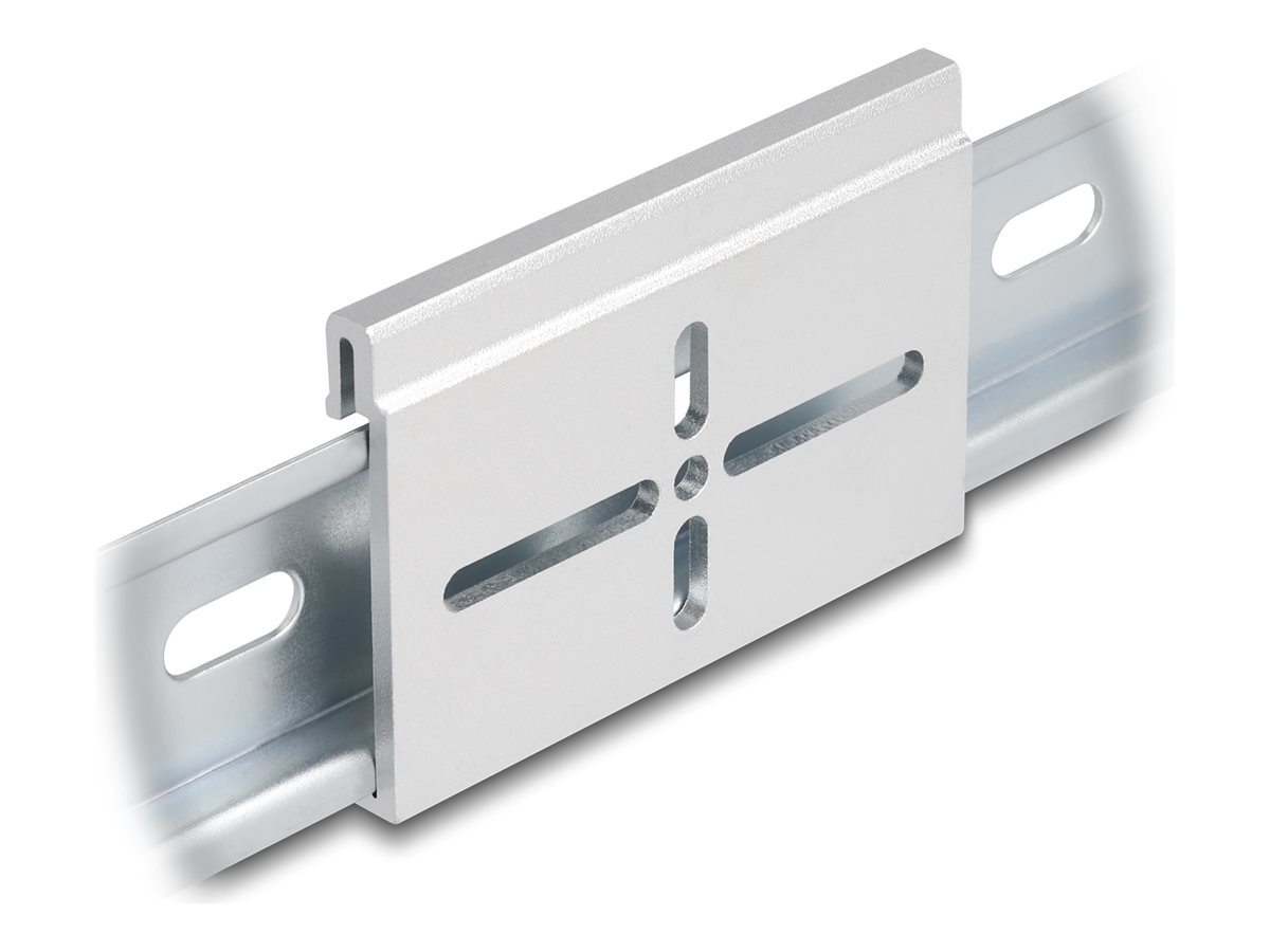 DeLOCK Monteringsklemme Sølv