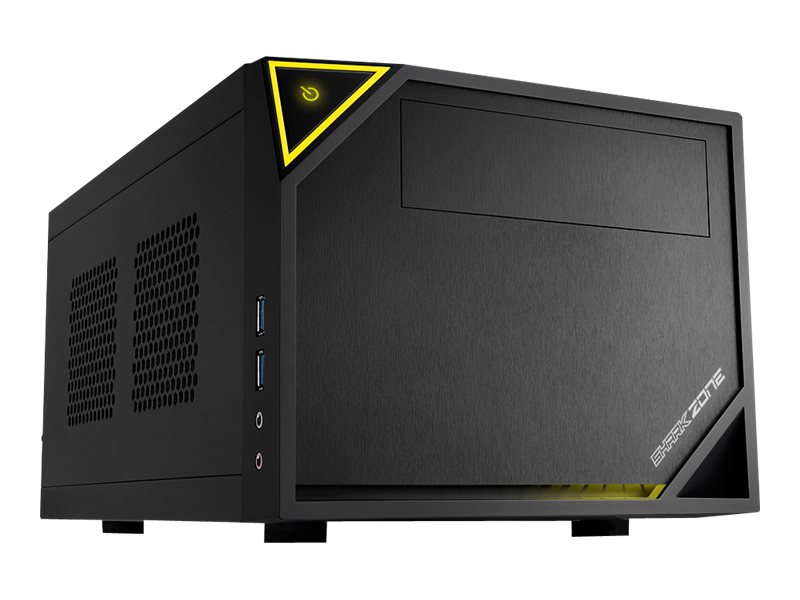 Sharkoon SHARK ZONE C10 - USB 3.0 - Mini-ITX - black Kabinet - GEEKD.dk