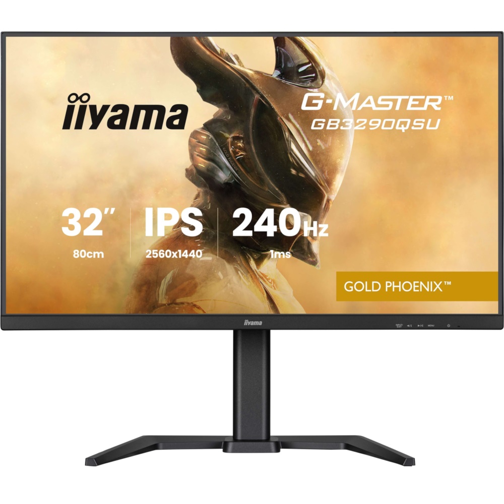 iiyama G-Master GB3290QSU 31.5" IPS 2560 x 1440 (2K) HDMI DisplayPort 240Hz