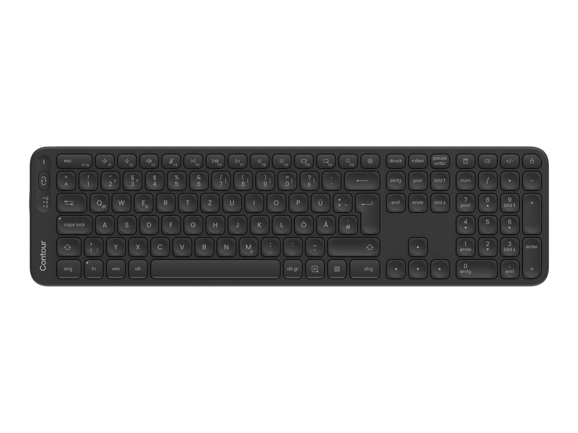 Contour Design Balance Tastatur Saksnøglekontakt Trådløs Tysk