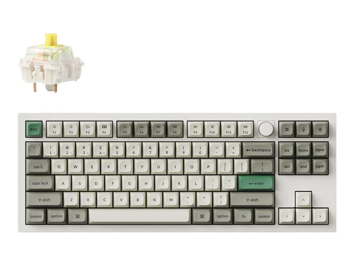 Keychron Q3 Max Tastatur Mekanisk RGB Trådløs Kablet