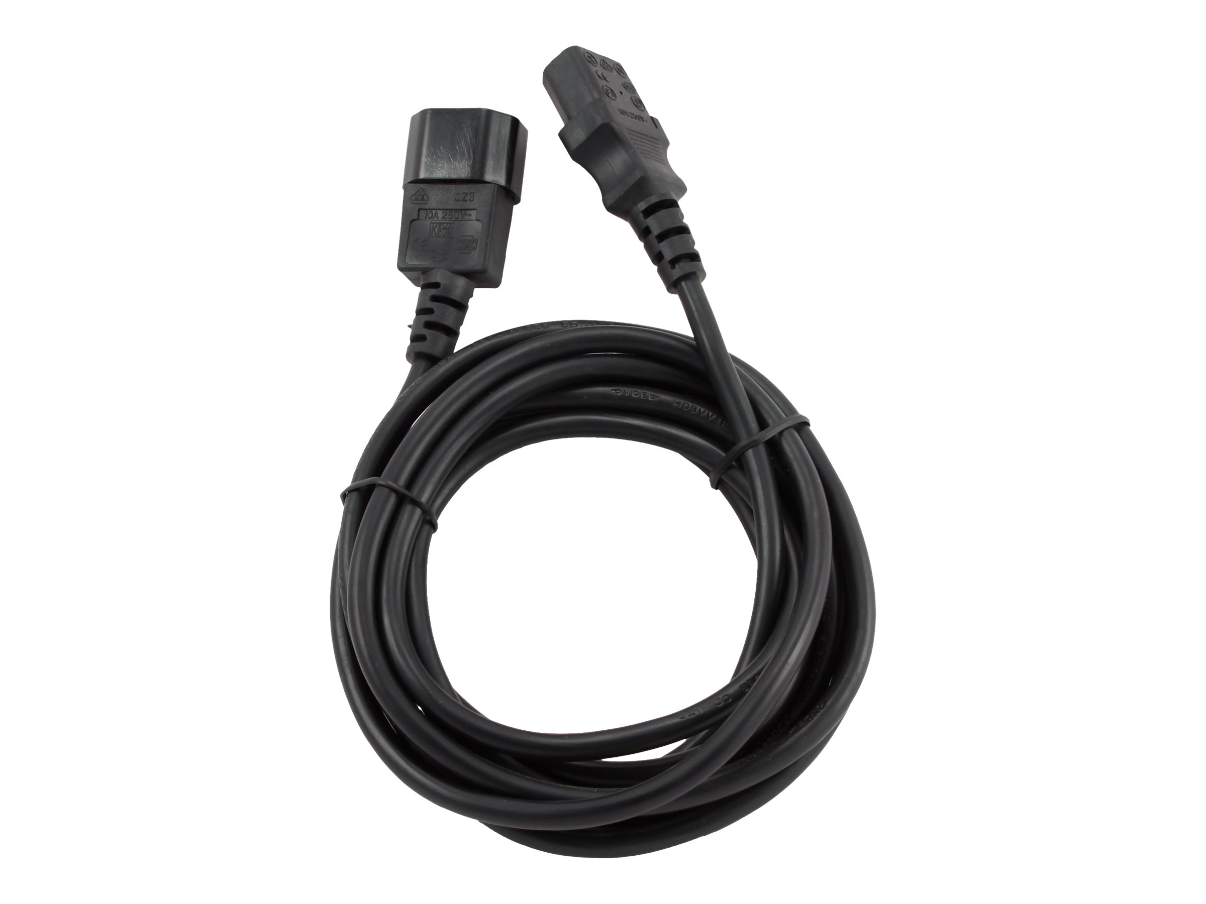 Gembird PC-189-VDE Forlængerkabel til strøm 5m Sort
