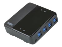 ATEN USB 4-port USB 3.0 Peripheral Sharing Device USB hub - 4 ports - Grå