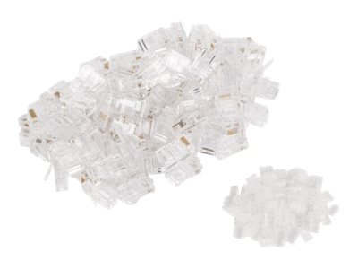 Lanberg - Netværk-konnektor - RJ-45 (han) - UTP - CAT 6 (pakke med 100)