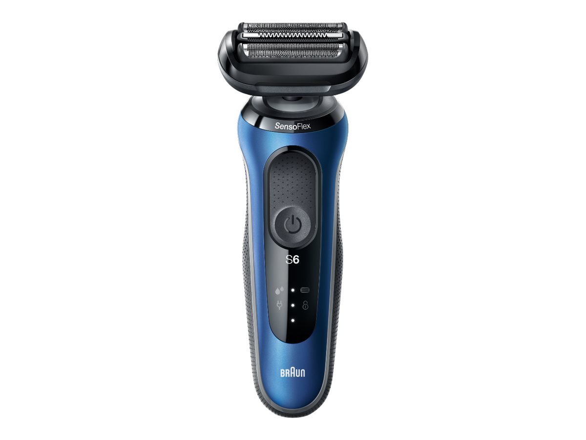 Braun Series 6 61-B1500s Barbermaskine Sort Blå