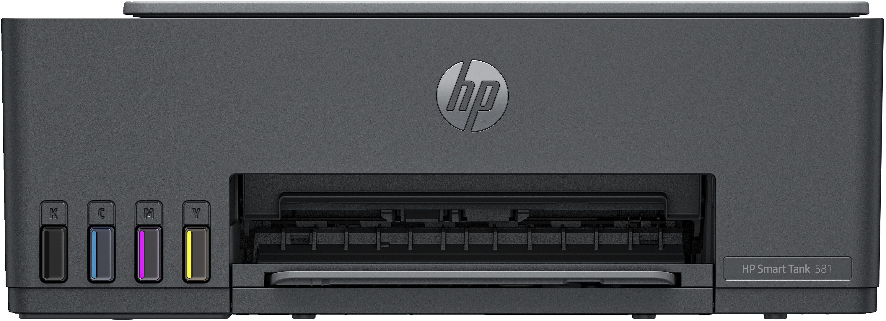 HP Smart Tank 581 All-in-One Printer, Home and home office, Print, copy, scan, Wireless; High-volume printer tank; Print from phone or tablet; Scan to