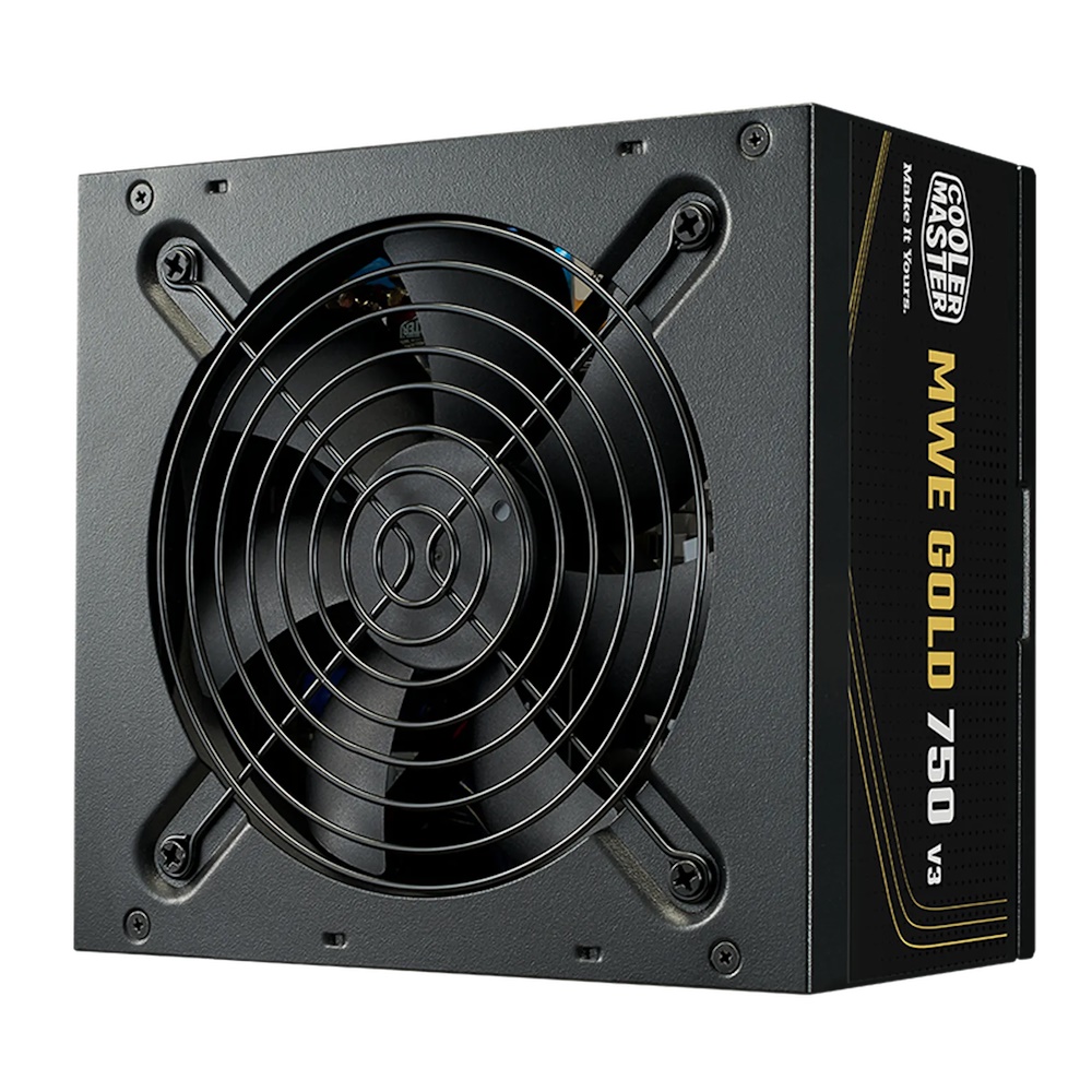 Cooler Master MWE Gold V3 ATX 3.1 Strømforsyning 750Watt 80+ Gold
