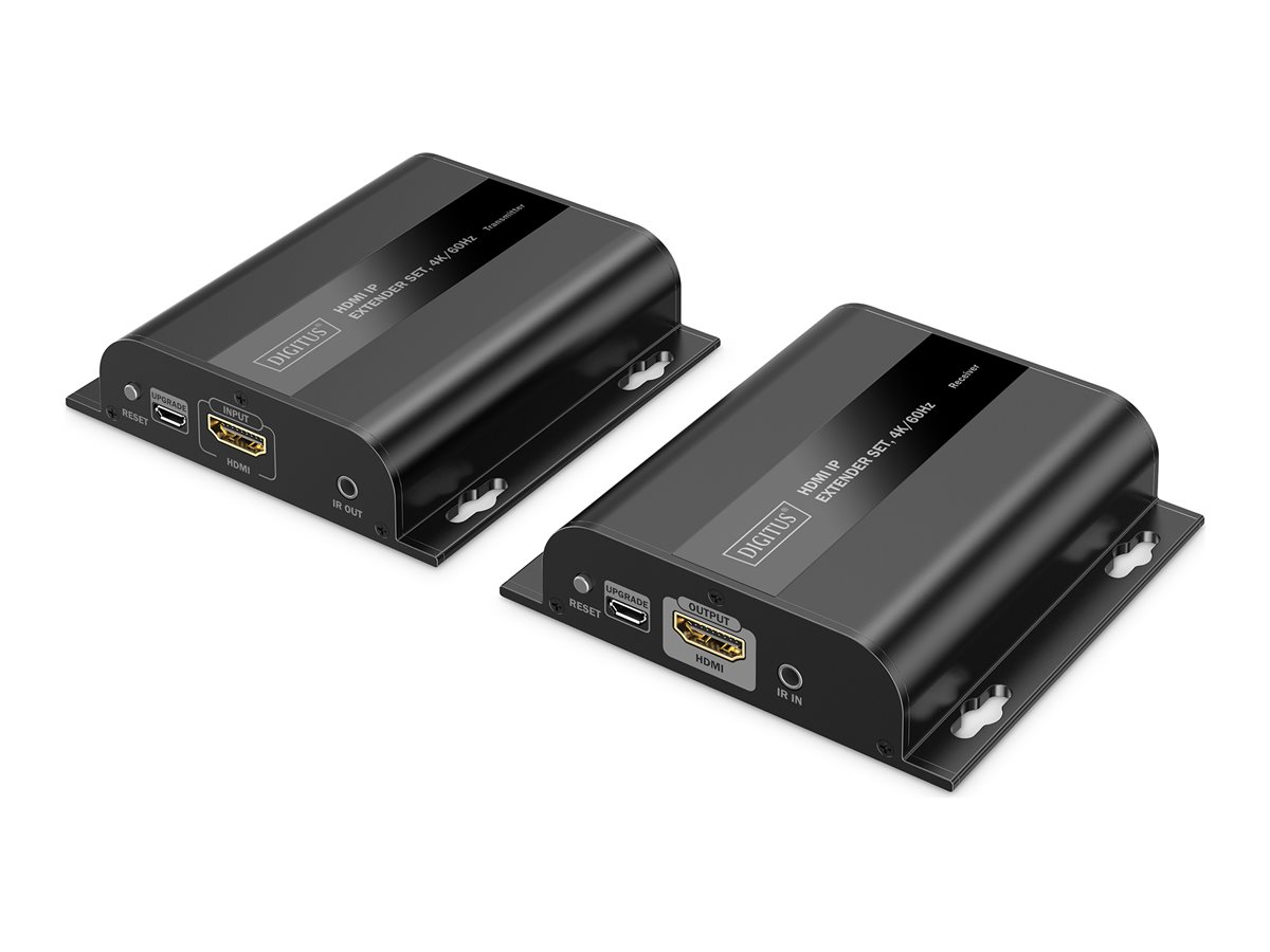 Digitus Ds-55351 Av Forlænger Av Sender & Modtager Sort