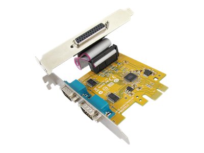 Sunix MIO6479A - Parallel/seriel adapter - PCIe 2.0 - RS-232 - 2 porte + 1 x parallel port