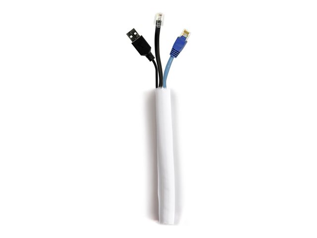 Multibrackets M Universal Cable Sock Self Wrapping 19mm White 25m