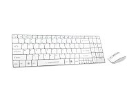 Trådløst tastatur med mus - Esperanza EK122W, QWERTY, hvid