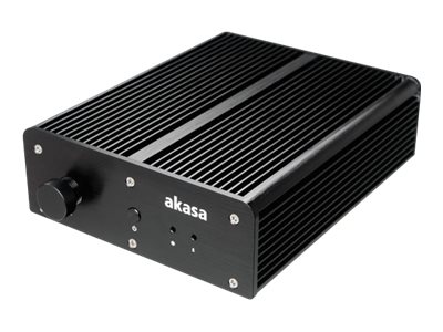 Akasa Pascal MC - Kabinet - Ultra small form factor - Sort