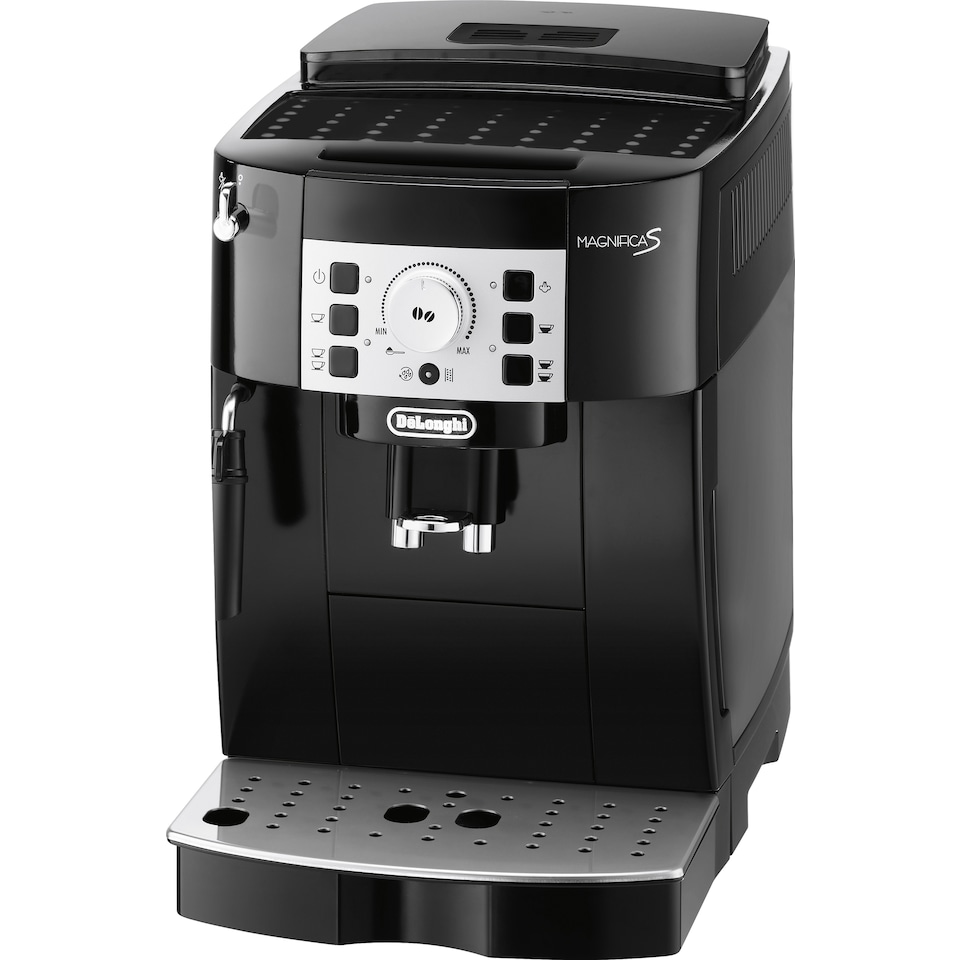 De’Longhi Magnifica Base ECAM22.115.B, Espressomaskine, 1,8 L, Kaffebønner, Malet kaffe, Indbygget kværn, 1450 W, Sort