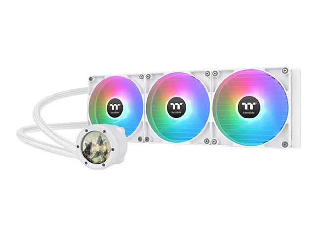 Thermaltake TH420 V2 Ultra ARGB Sync - Snow Edition - processors flydende kølesystem - Radiatorstørrelse: 420 mm - (for: LGA1156, AM2, AM2+, AM3, LGA